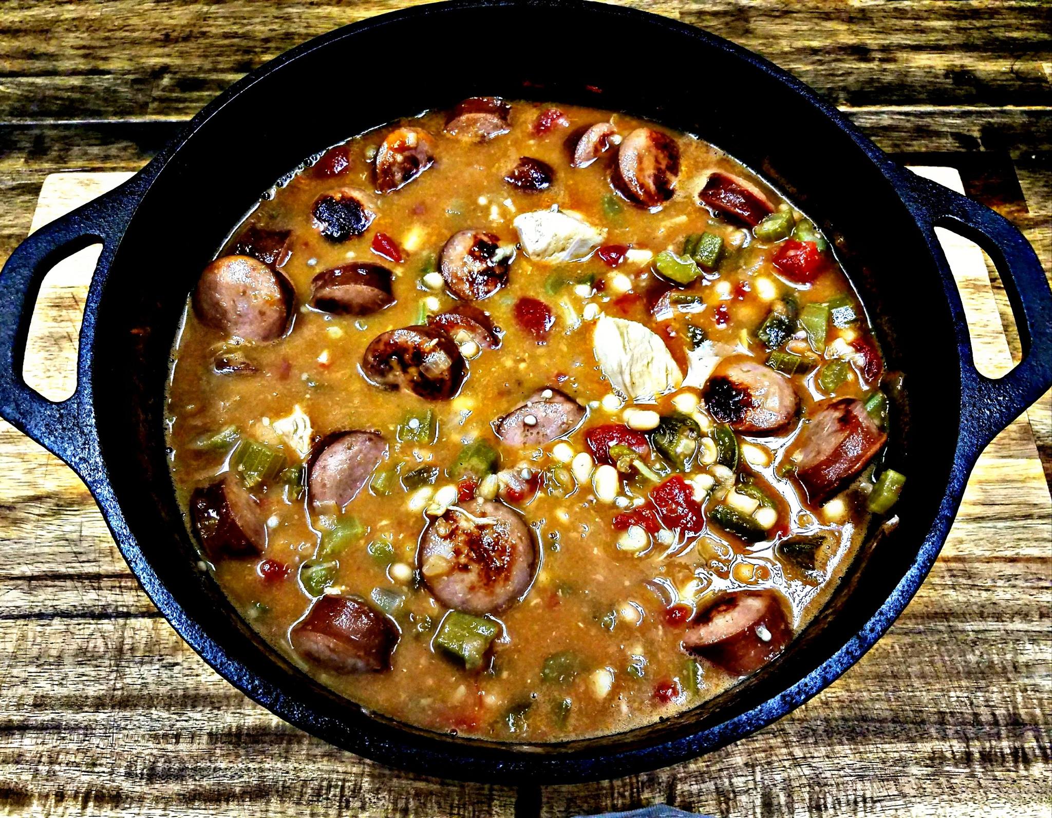 Cajun Chicken Cassoulet Brad Woods